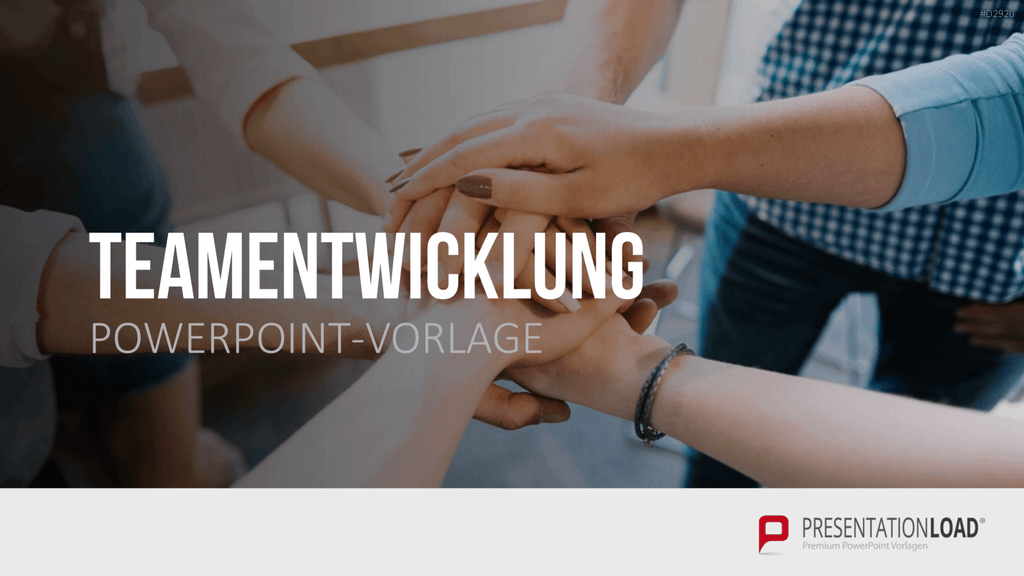Teamentwicklung PowerPoint-Vorlage