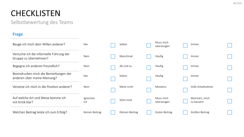 Teamentwicklung PowerPoint-Vorlage
