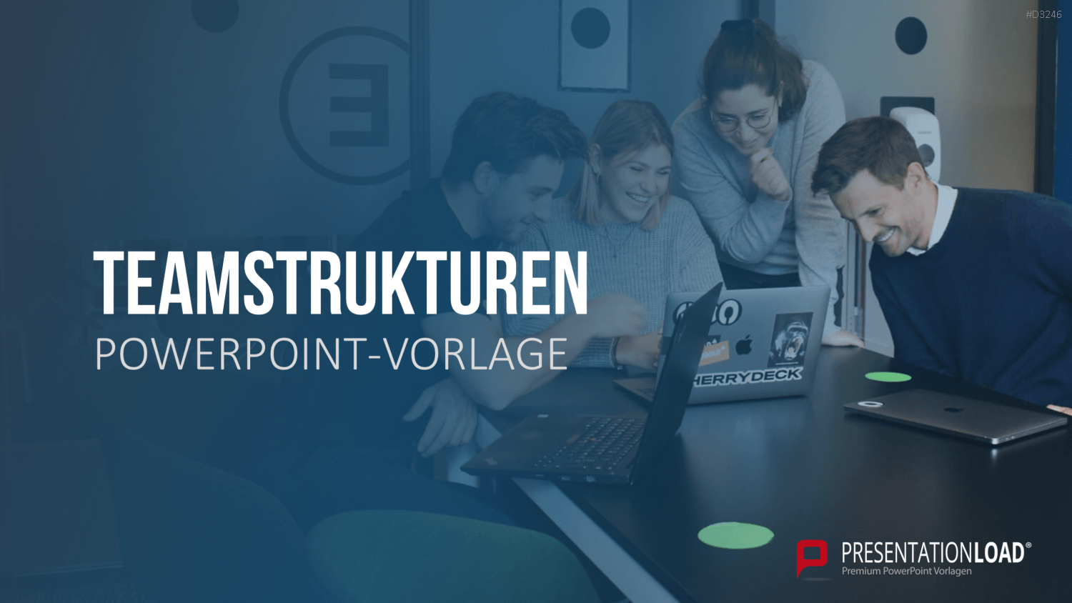 Teamstrukturen PowerPoint-Vorlage