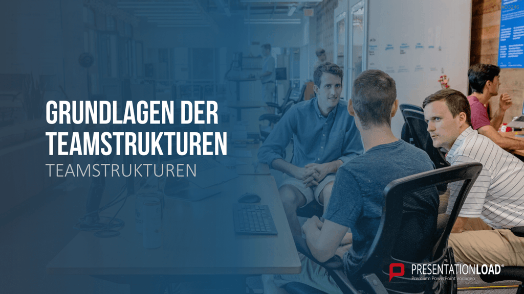 Teamstrukturen PowerPoint-Vorlage