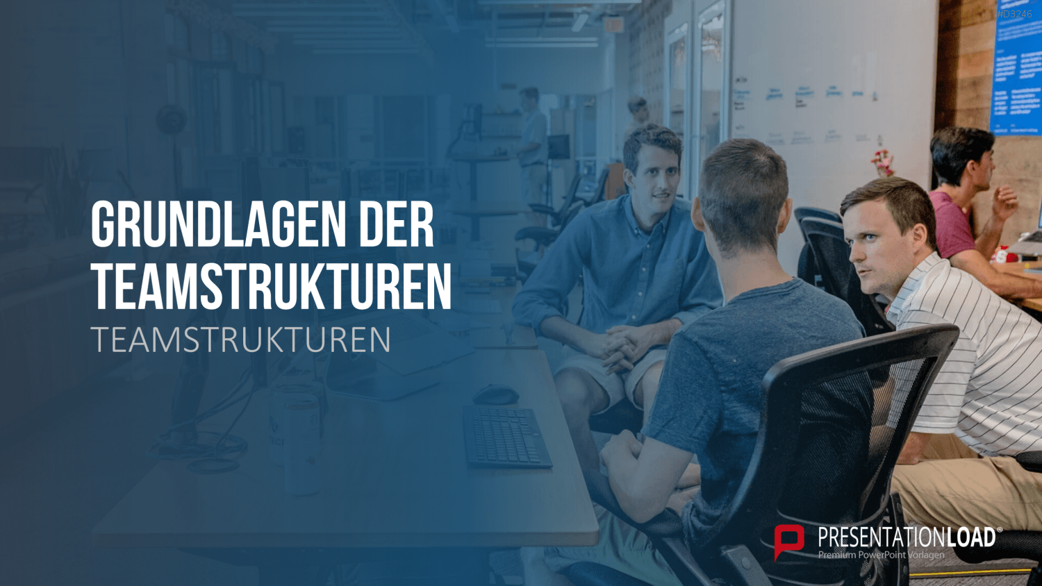 Teamstrukturen PowerPoint-Vorlage
