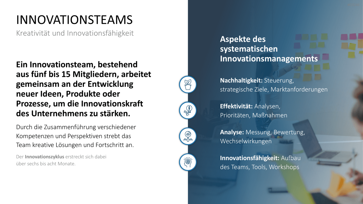 Teamstrukturen PowerPoint-Vorlage