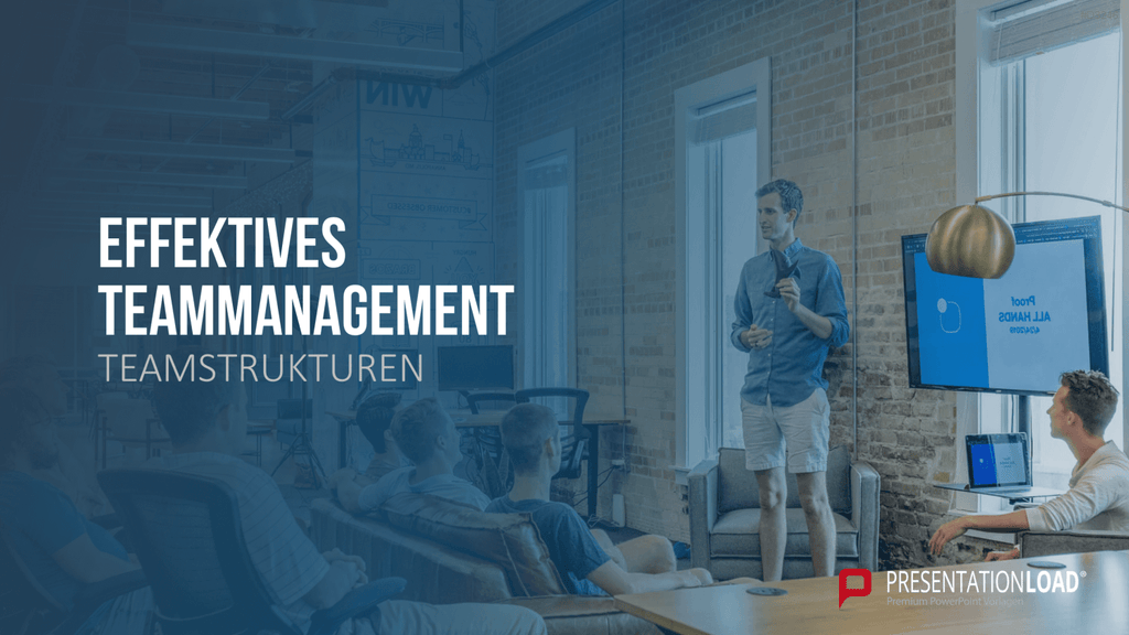 Teamstrukturen PowerPoint-Vorlage
