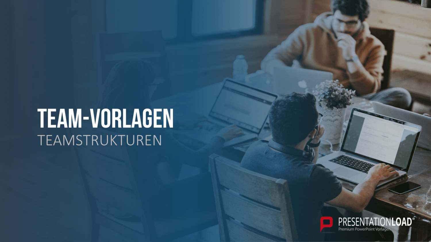 Teamstrukturen PowerPoint-Vorlage