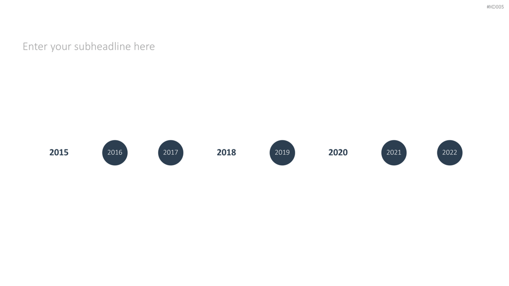 Zeitstrahl-Vorlagen-Paket (Timeline-Bundle) PowerPoint-Vorlage