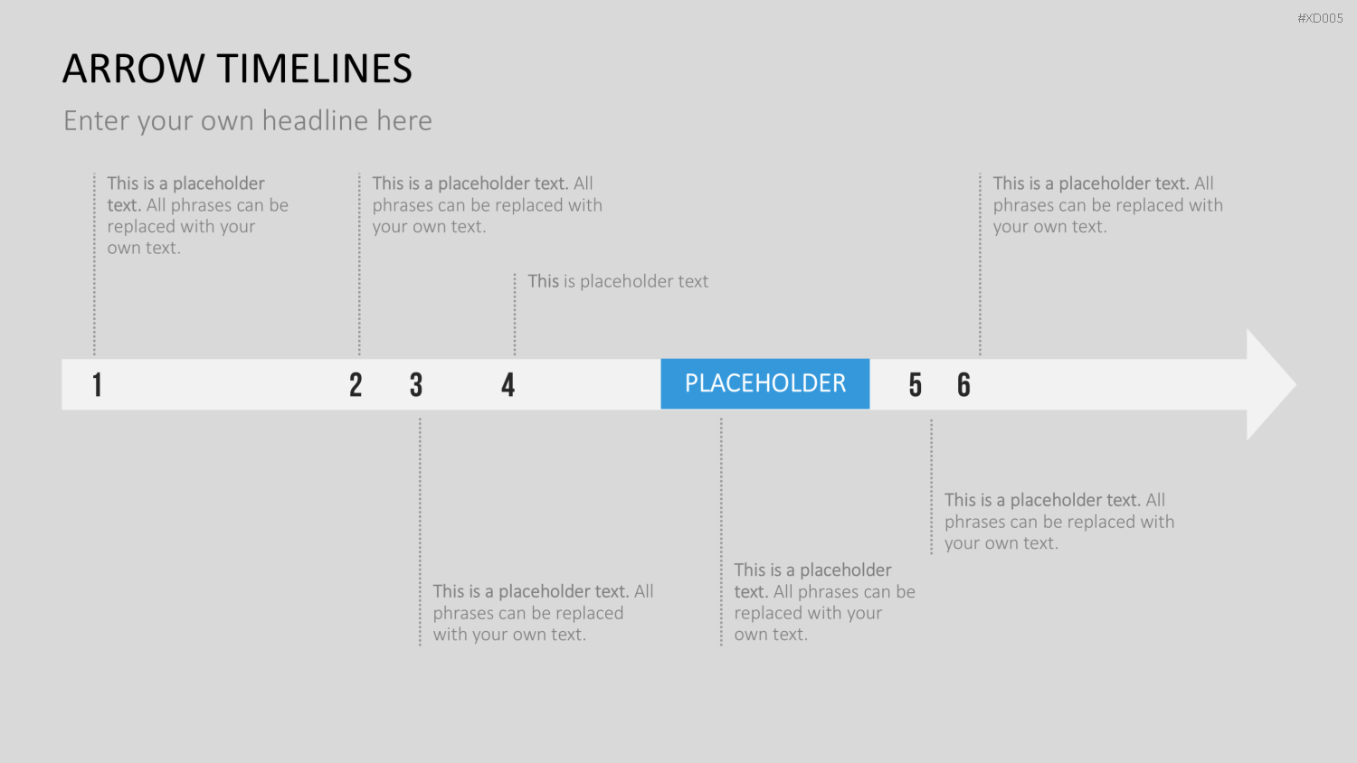 Zeitstrahl-Vorlagen-Paket (Timeline-Bundle) PowerPoint-Vorlage