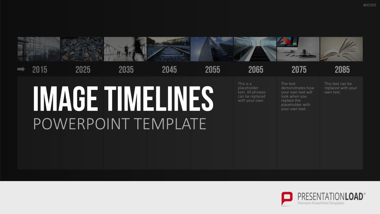 Zeitstrahl-Vorlagen-Paket (Timeline-Bundle) PowerPoint-Vorlage