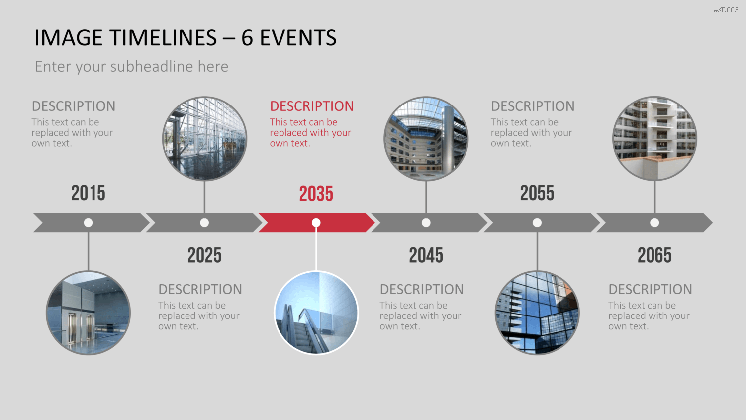 Zeitstrahl-Vorlagen-Paket (Timeline-Bundle) PowerPoint-Vorlage