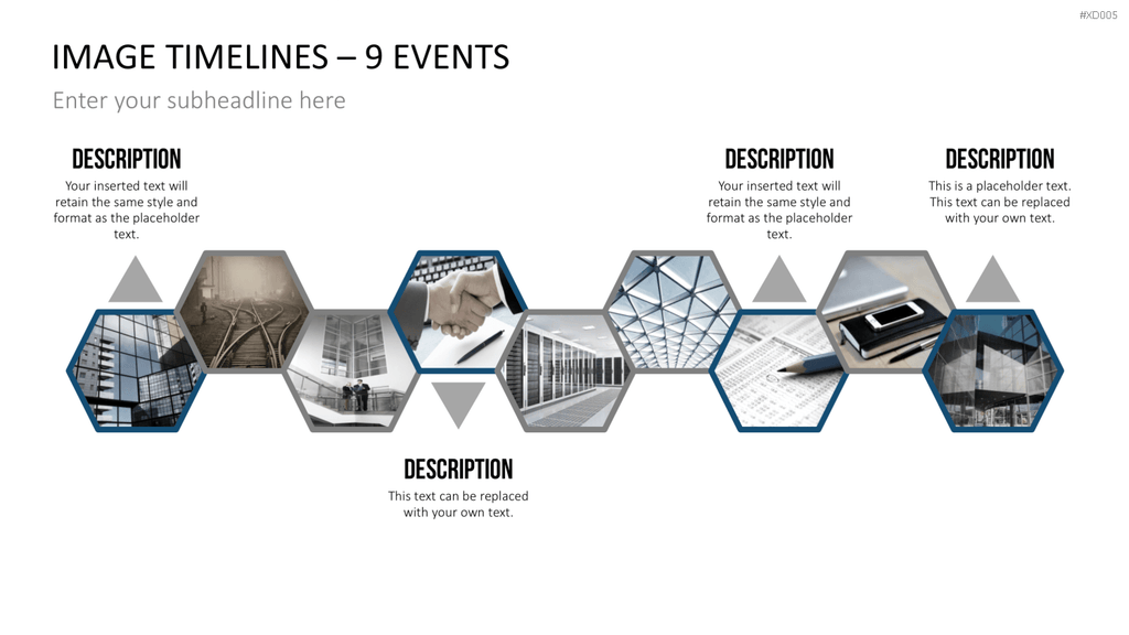 Zeitstrahl-Vorlagen-Paket (Timeline-Bundle) PowerPoint-Vorlage