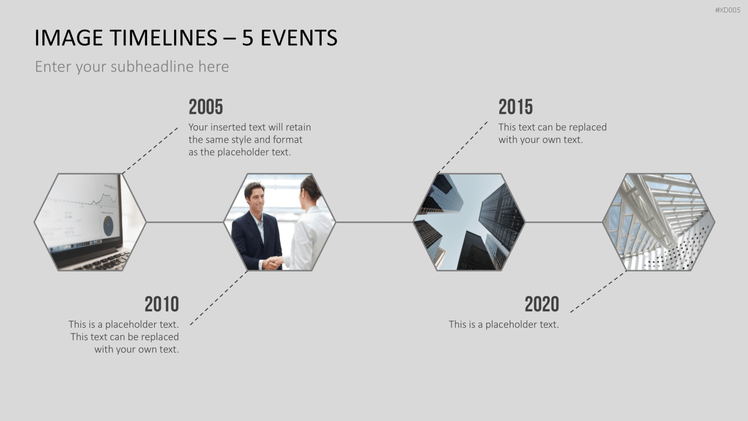 Zeitstrahl-Vorlagen-Paket (Timeline-Bundle) PowerPoint-Vorlage