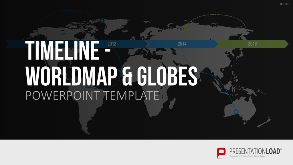Zeitstrahl-Vorlagen-Paket (Timeline-Bundle) PowerPoint-Vorlage
