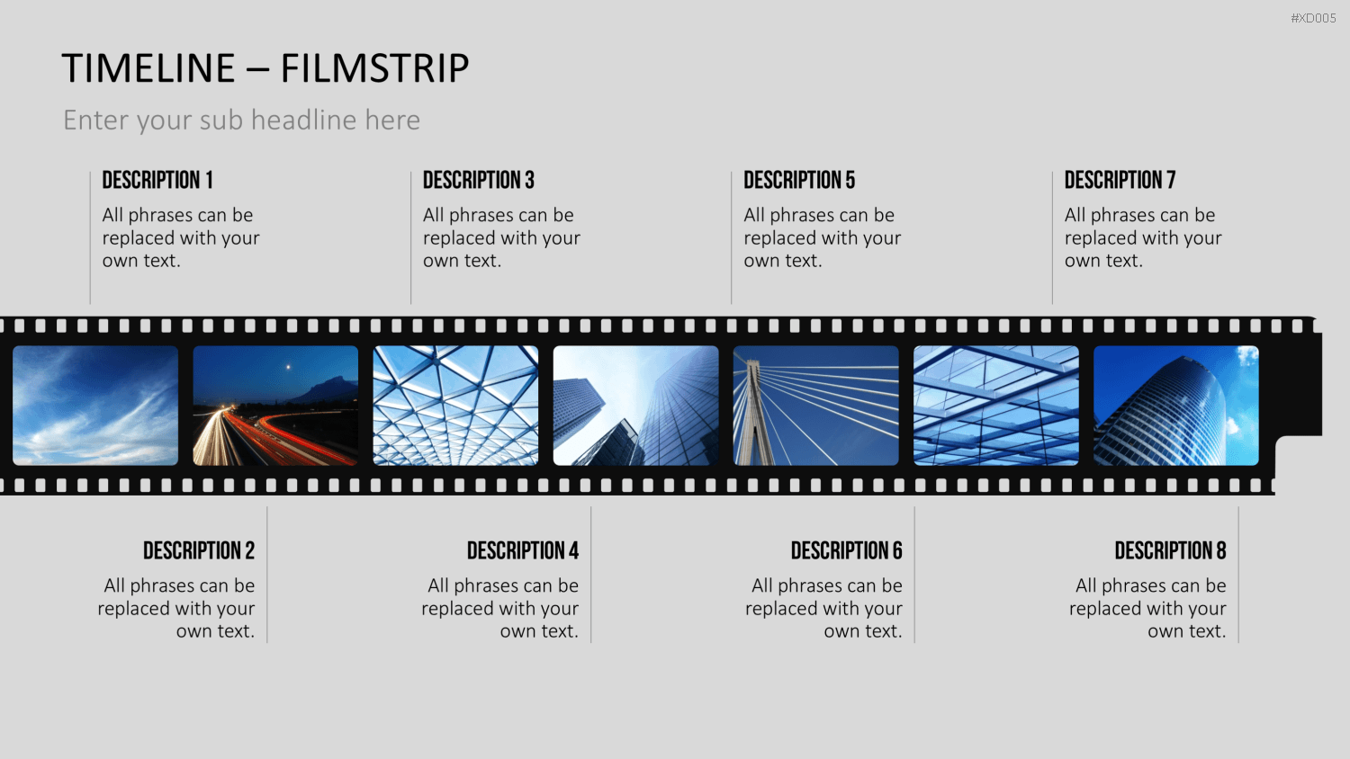 Zeitstrahl-Vorlagen-Paket (Timeline-Bundle) PowerPoint-Vorlage