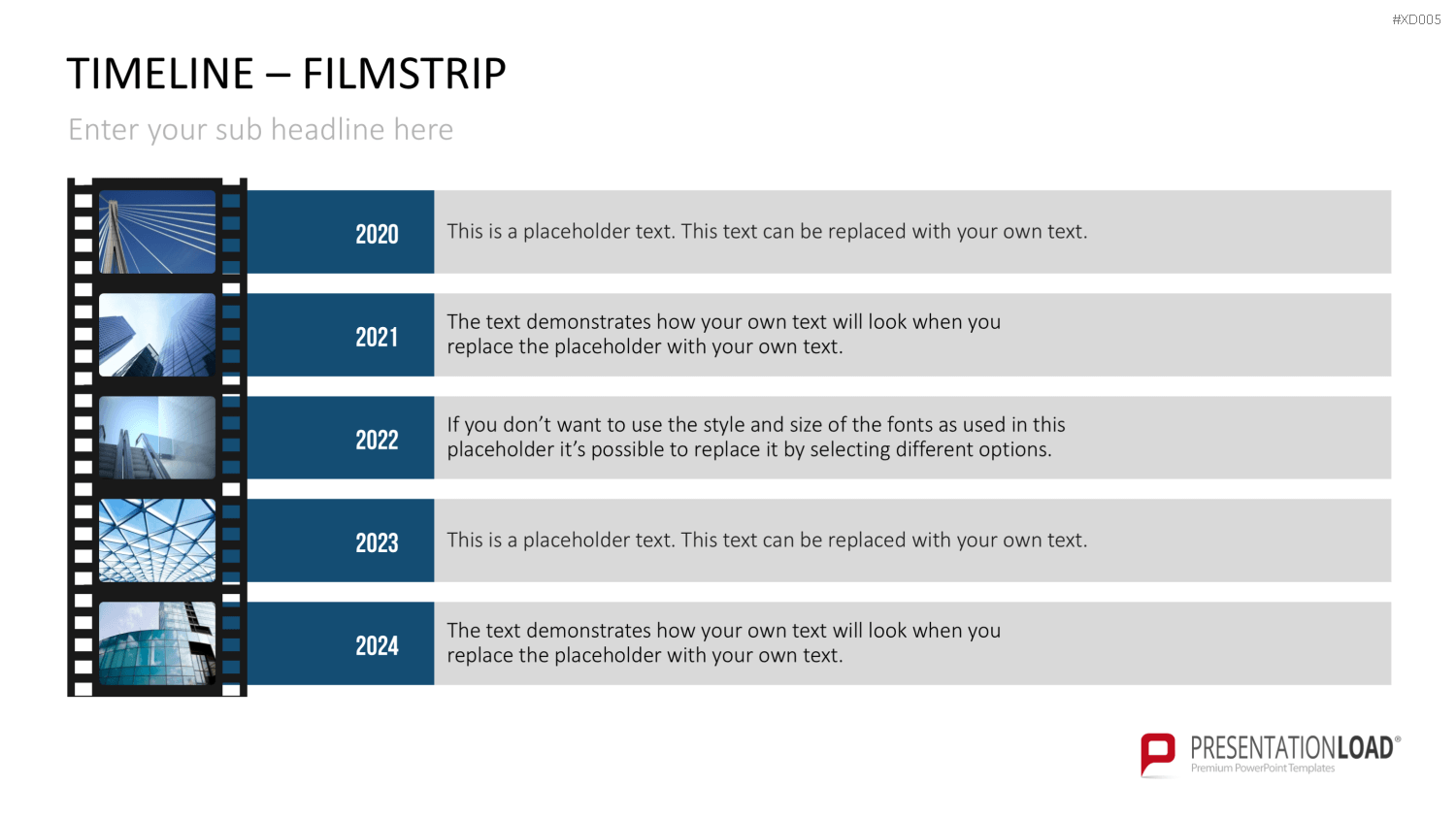 Zeitstrahl-Vorlagen-Paket (Timeline-Bundle) PowerPoint-Vorlage