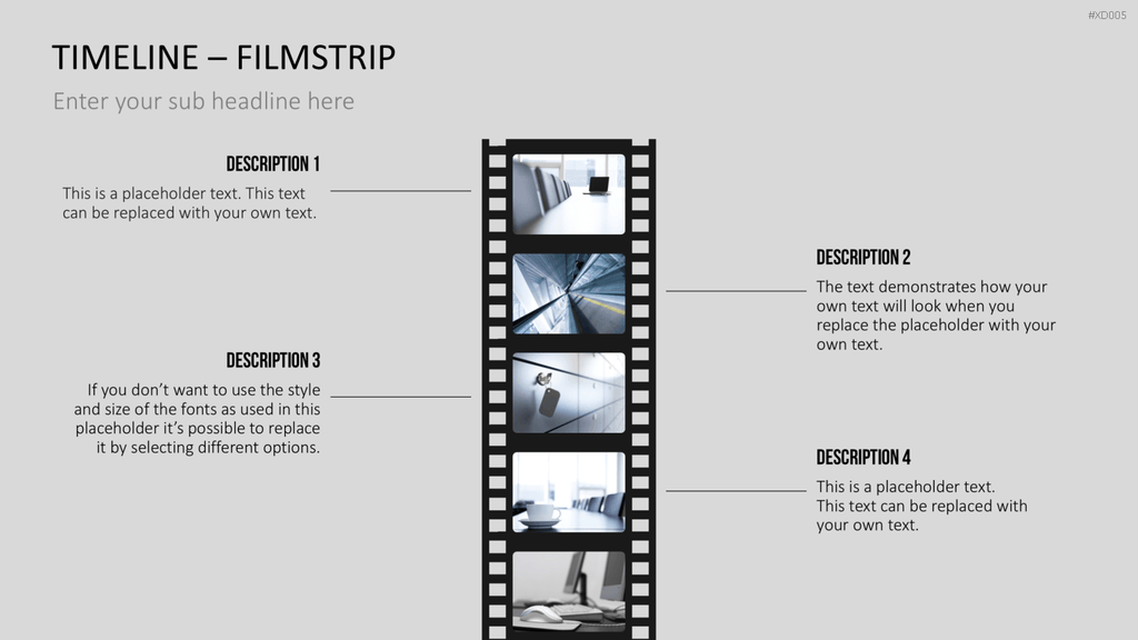 Zeitstrahl-Vorlagen-Paket (Timeline-Bundle) PowerPoint-Vorlage