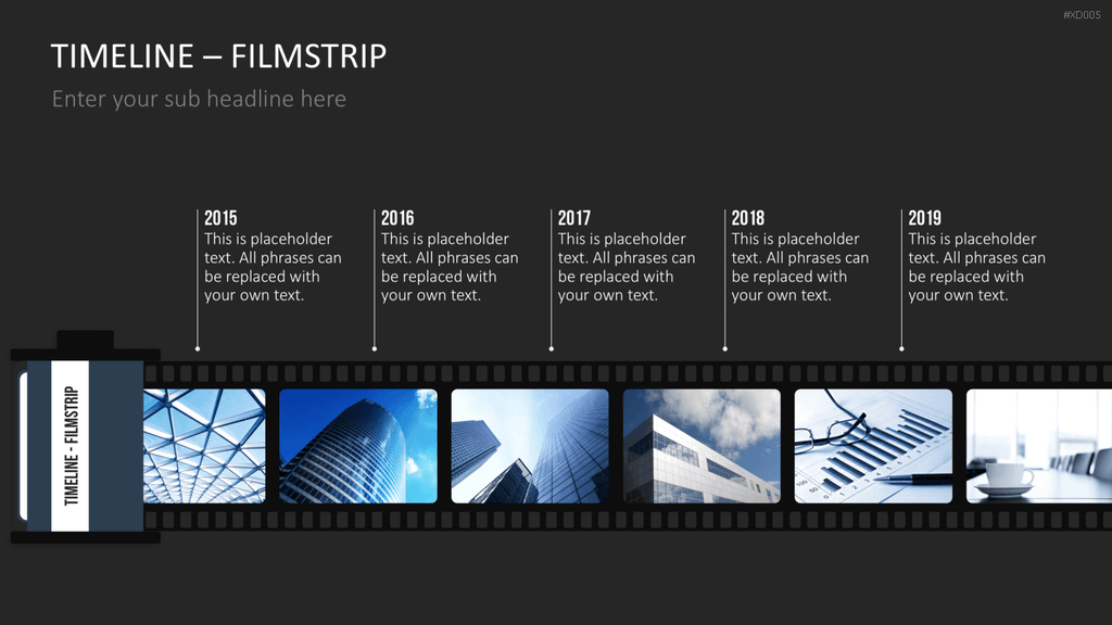 Zeitstrahl-Vorlagen-Paket (Timeline-Bundle) PowerPoint-Vorlage