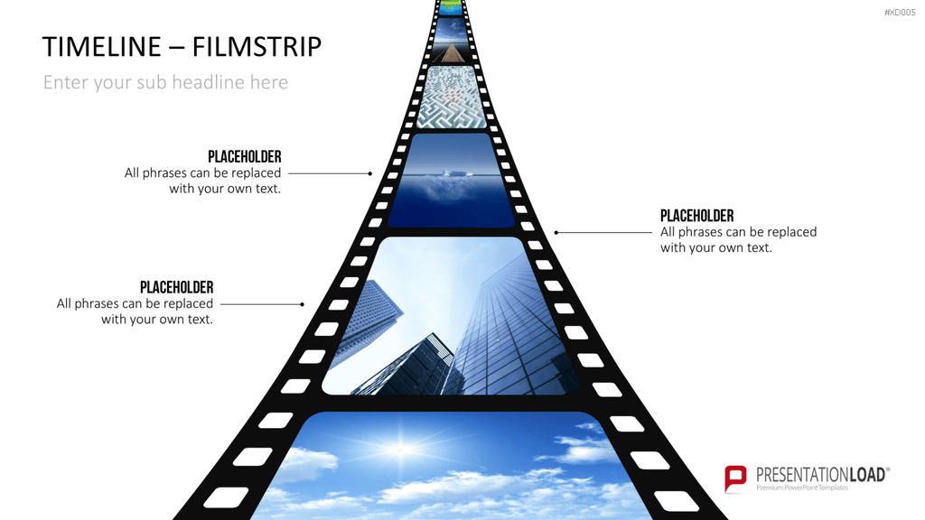 Zeitstrahl-Vorlagen-Paket (Timeline-Bundle) PowerPoint-Vorlage