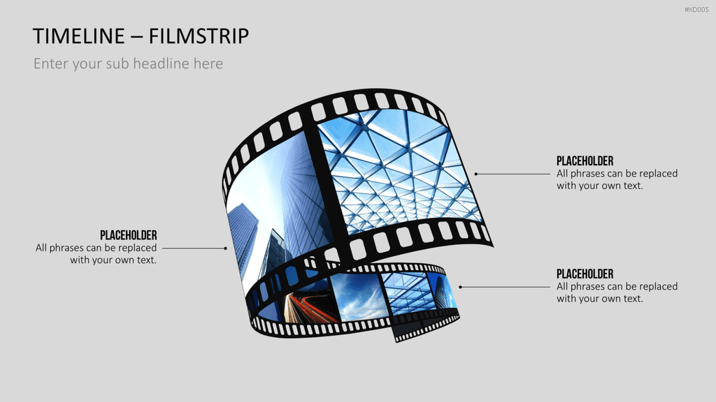 Zeitstrahl-Vorlagen-Paket (Timeline-Bundle) PowerPoint-Vorlage