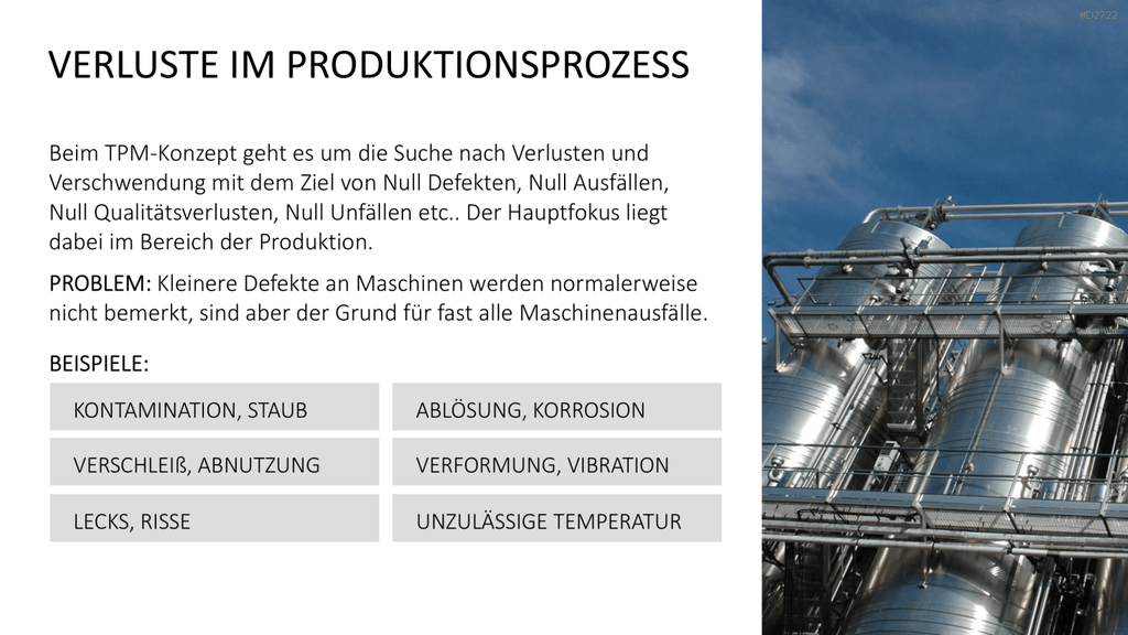 Total Productive Maintenance (TPM) PowerPoint-Vorlage