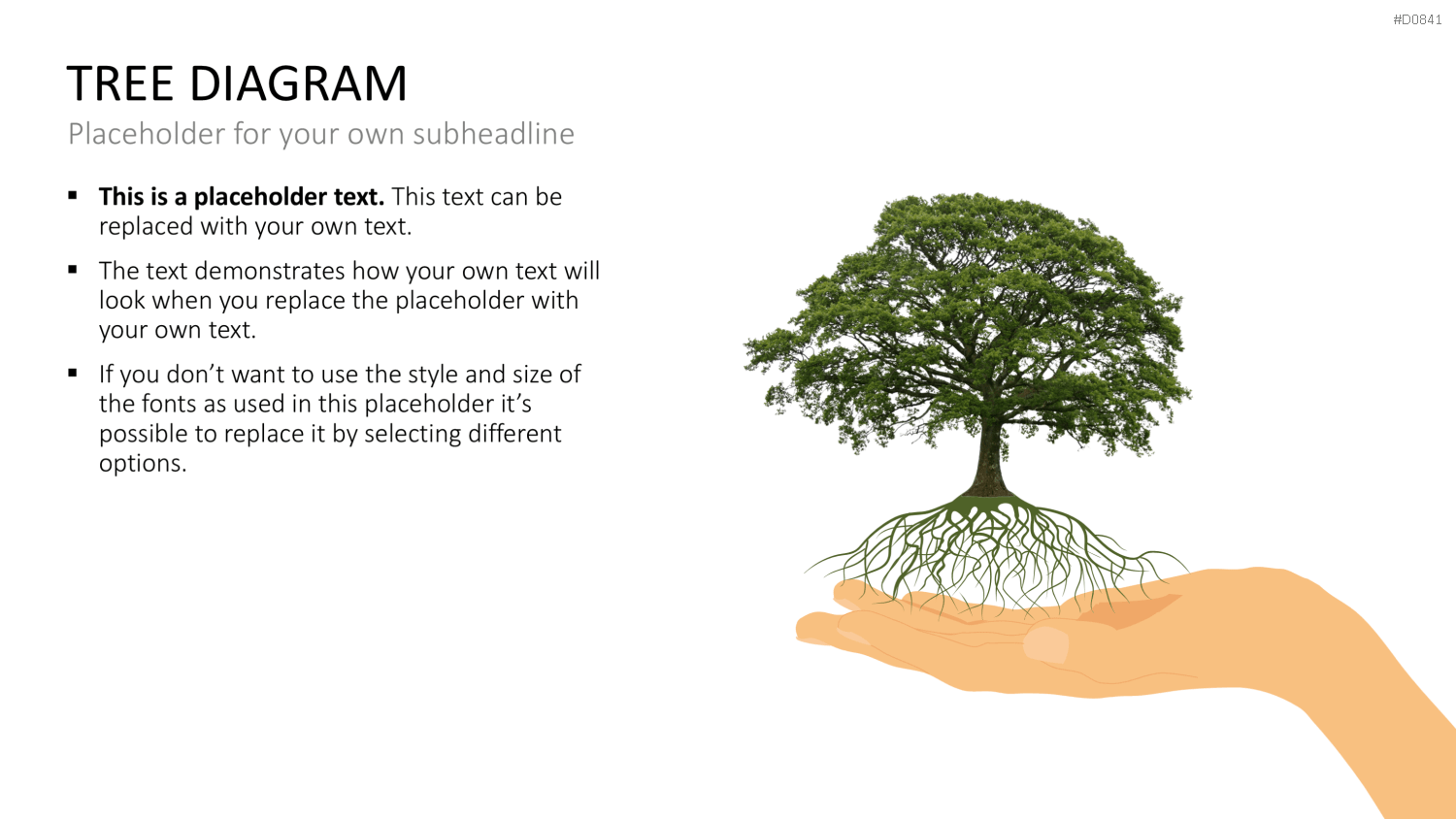 Baum-Diagramme PowerPoint-Vorlage