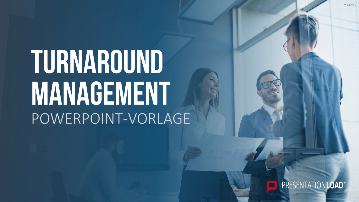 Turnaround Management PowerPoint-Vorlage