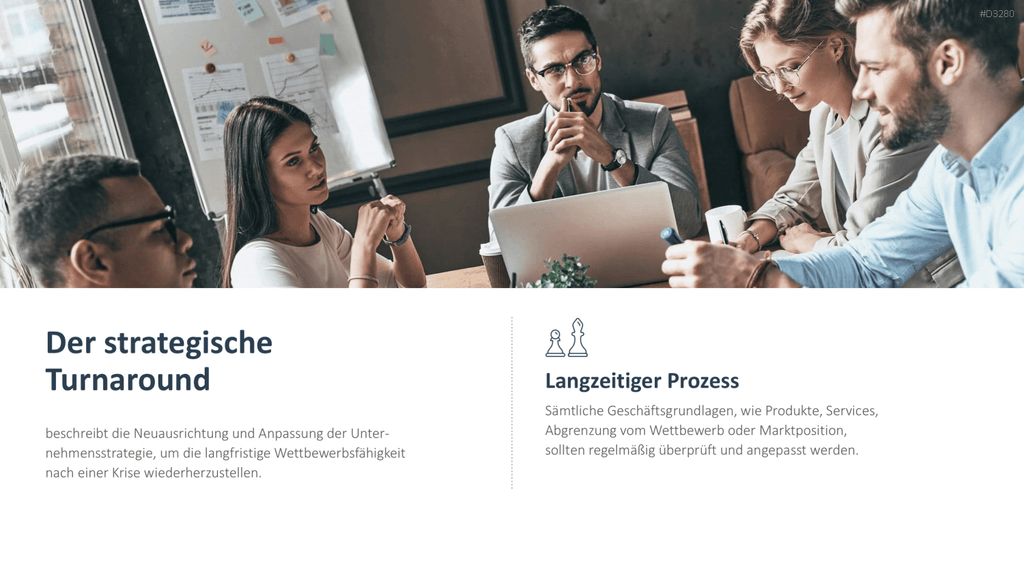 Turnaround Management PowerPoint-Vorlage