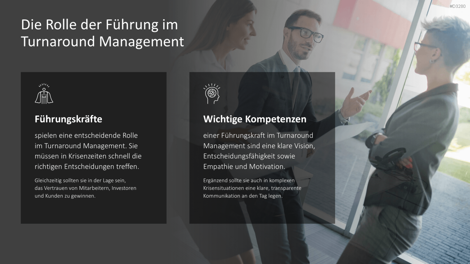 Turnaround Management PowerPoint-Vorlage