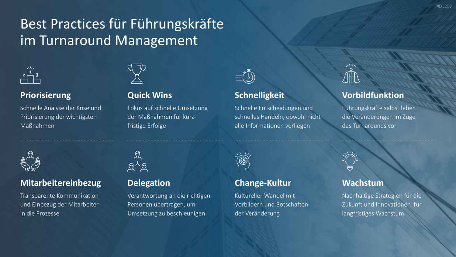 Turnaround Management PowerPoint-Vorlage