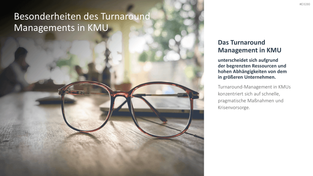 Turnaround Management PowerPoint-Vorlage