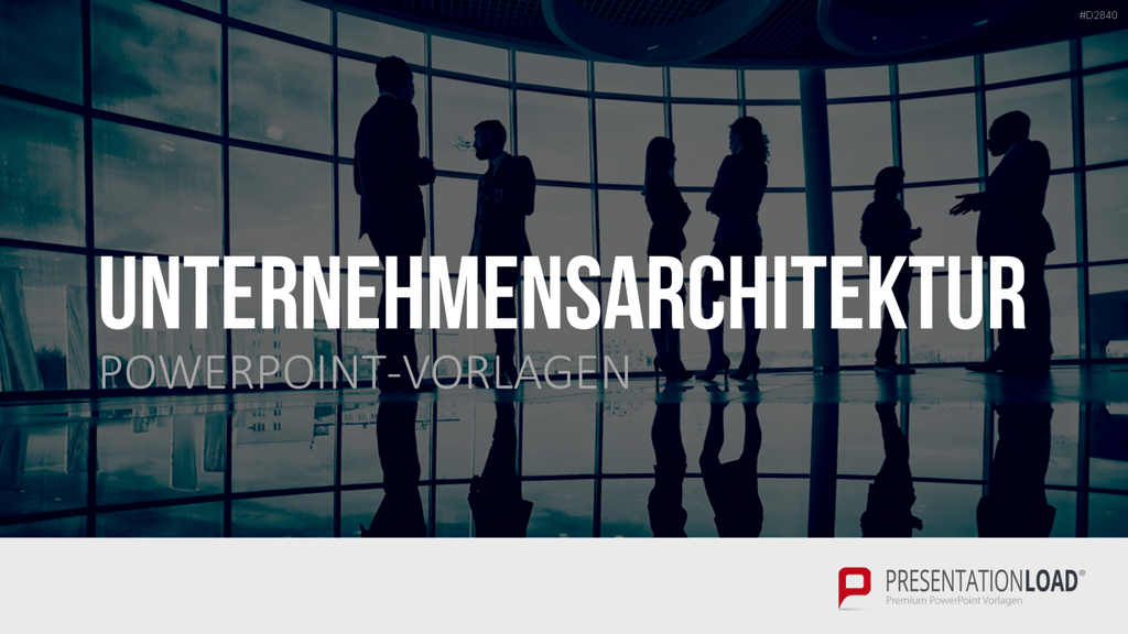 Unternehmensarchitektur PowerPoint-Vorlage