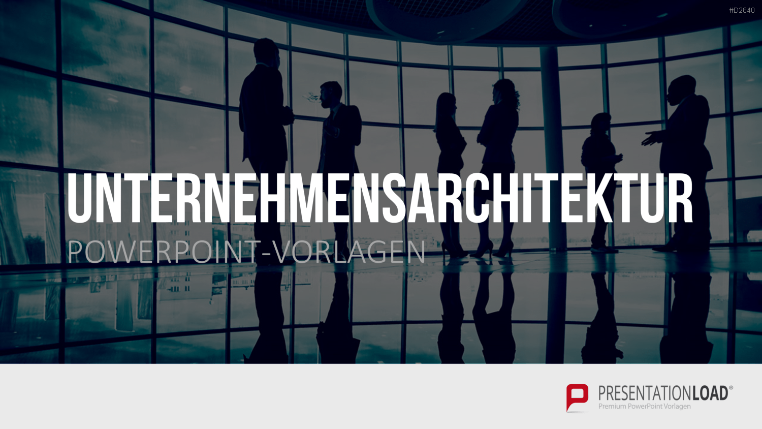 Unternehmensarchitektur PowerPoint-Vorlage