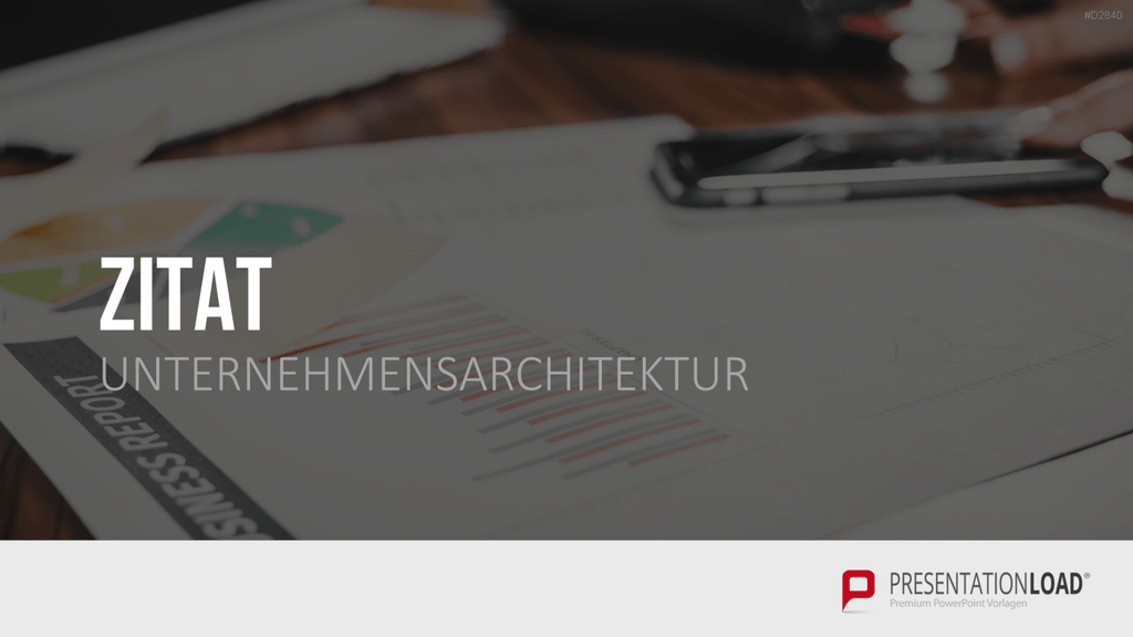 Unternehmensarchitektur PowerPoint-Vorlage