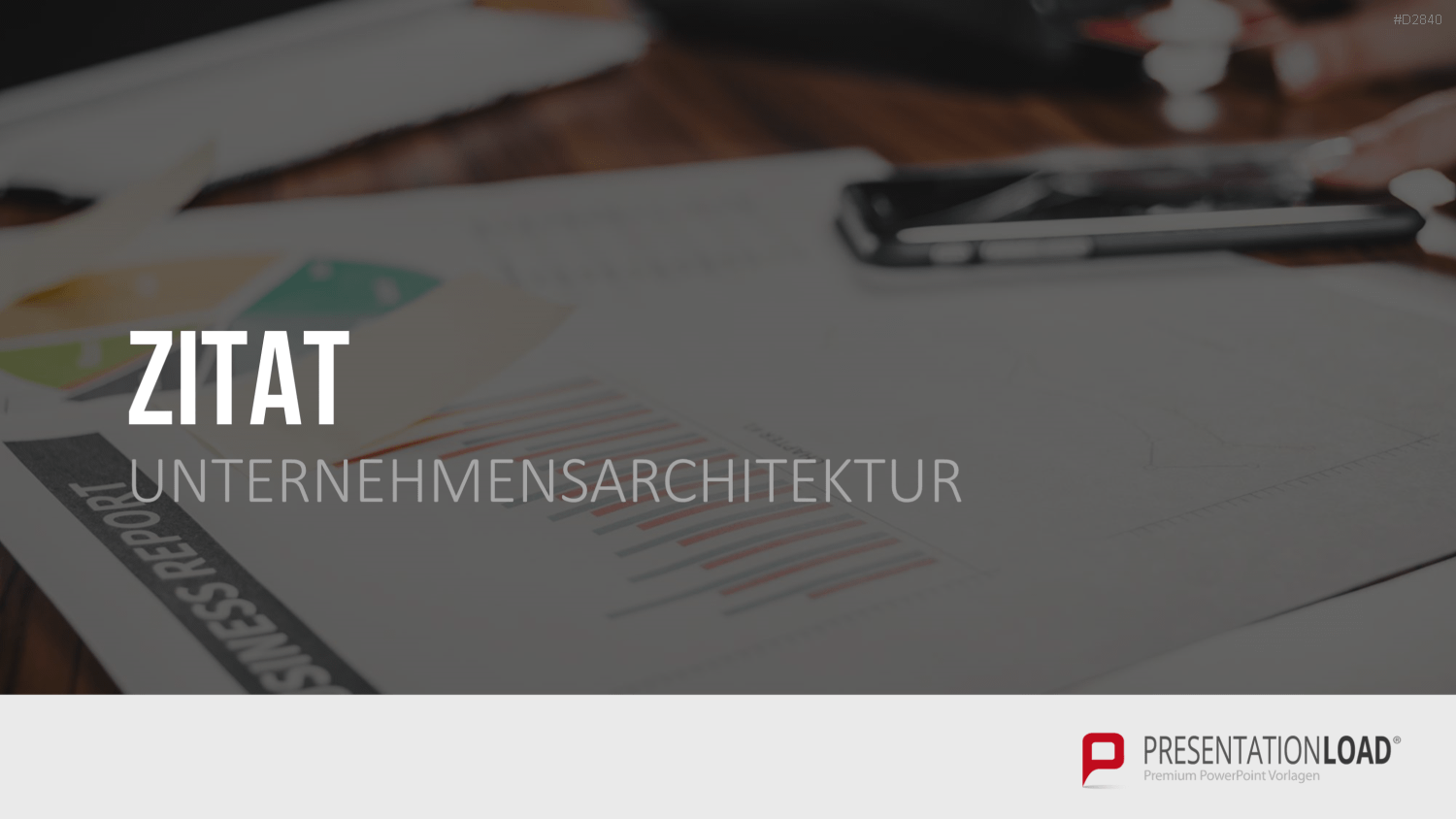 Unternehmensarchitektur PowerPoint-Vorlage