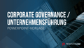 Unternehmensführung PowerPoint-Vorlage