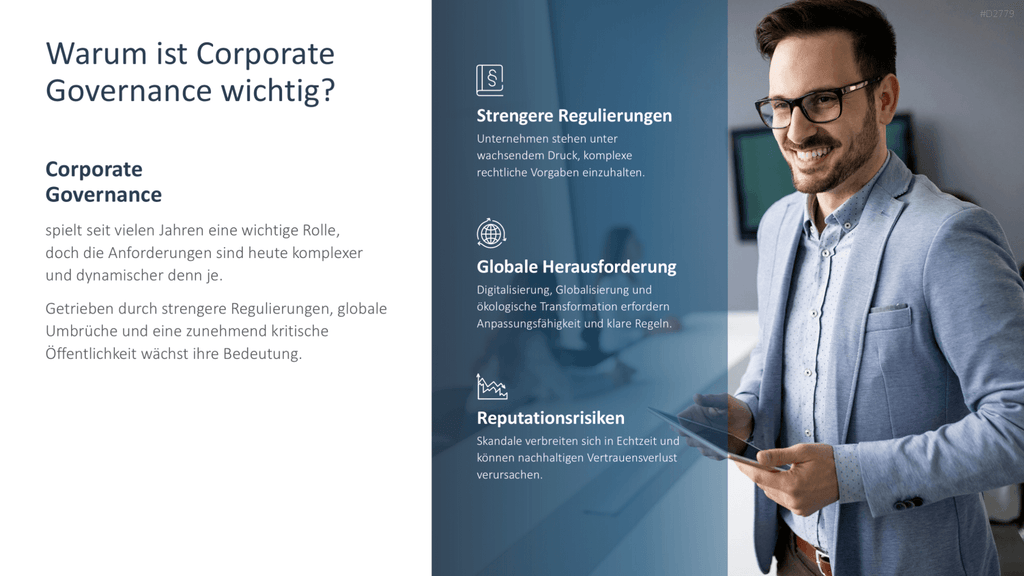 Unternehmensführung PowerPoint-Vorlage