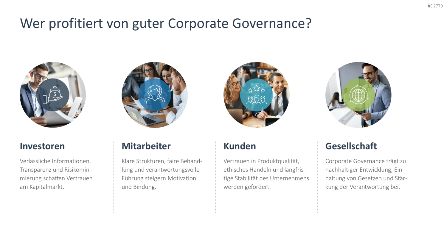 Unternehmensführung PowerPoint-Vorlage