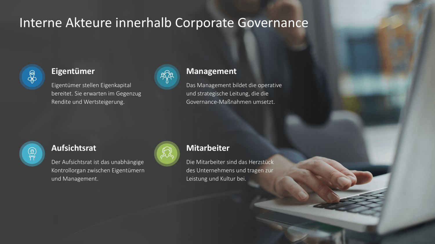 Unternehmensführung PowerPoint-Vorlage