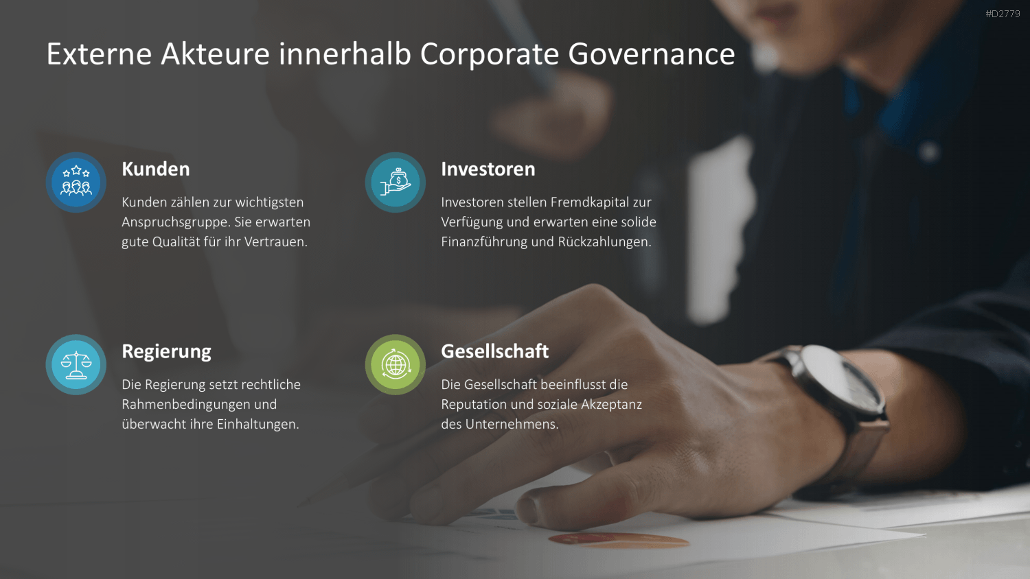 Unternehmensführung PowerPoint-Vorlage