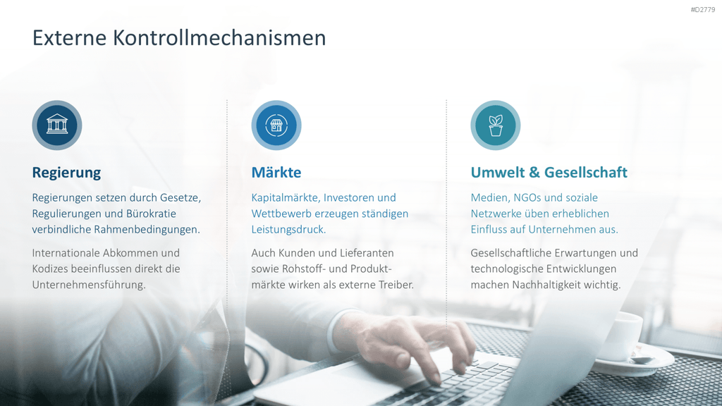 Unternehmensführung PowerPoint-Vorlage