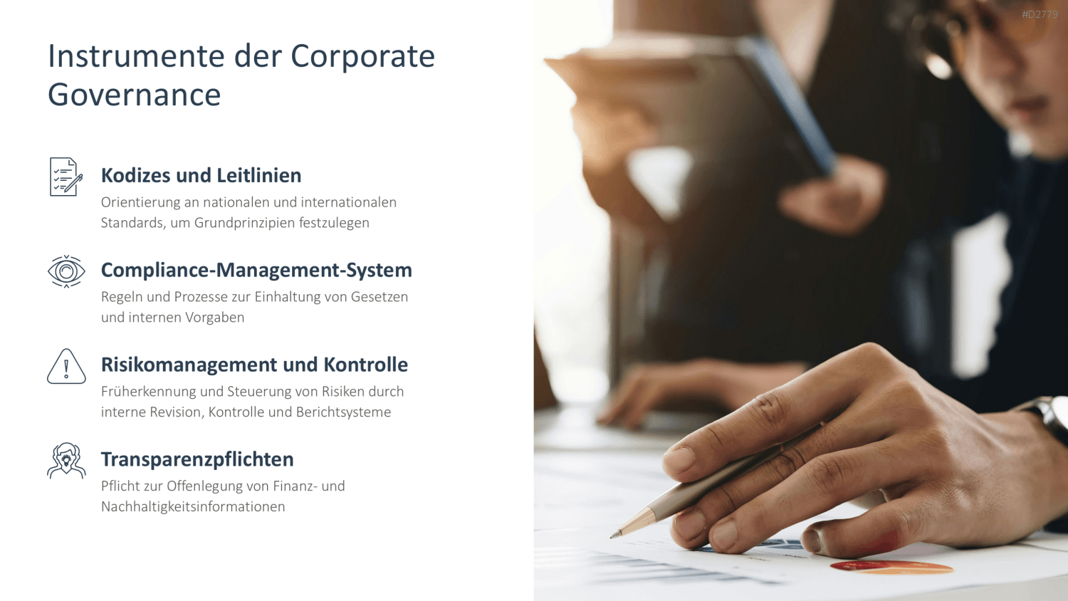 Unternehmensführung PowerPoint-Vorlage