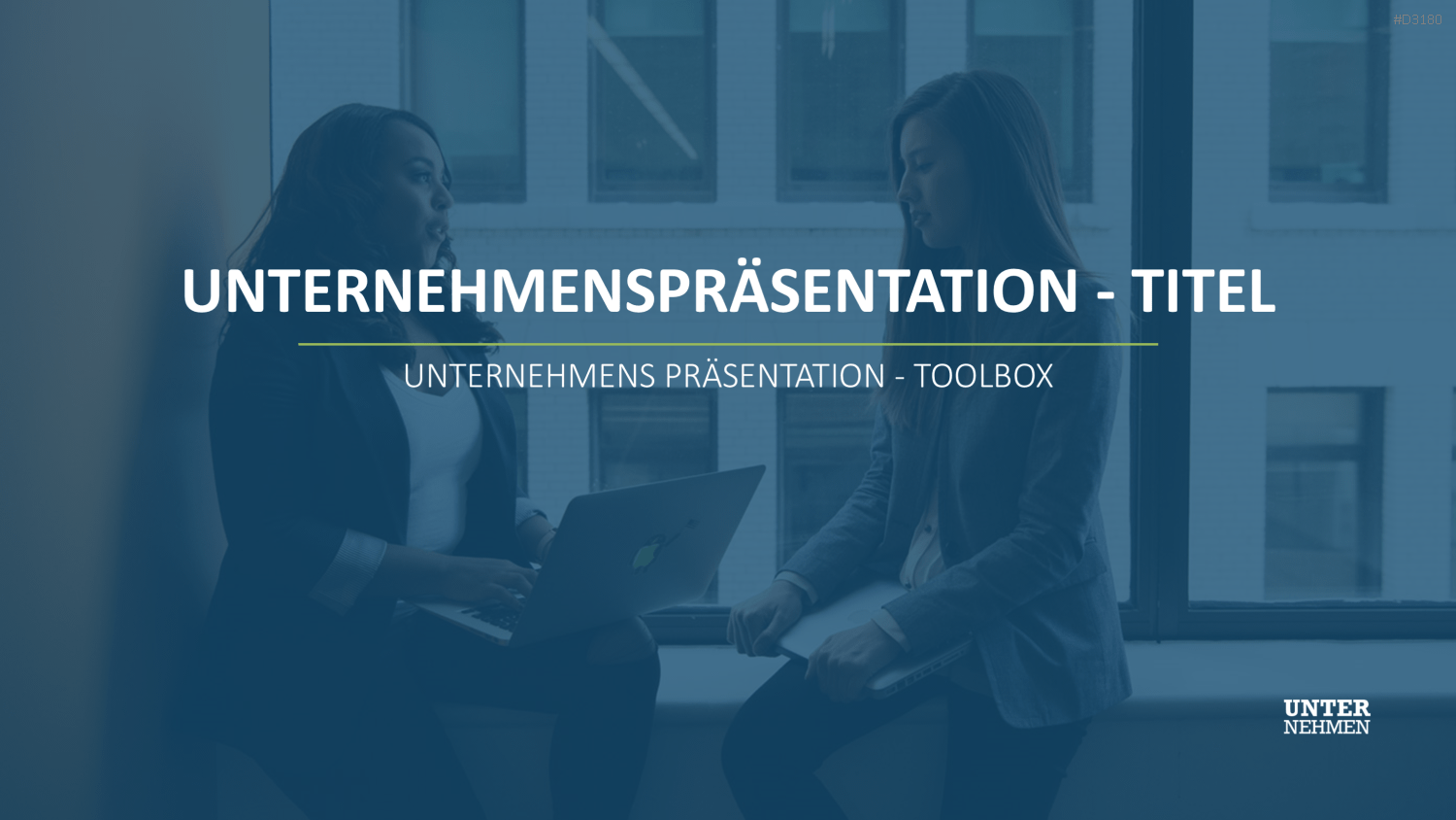 Unternehmenspräsentation-Toolbox PowerPoint-Vorlage