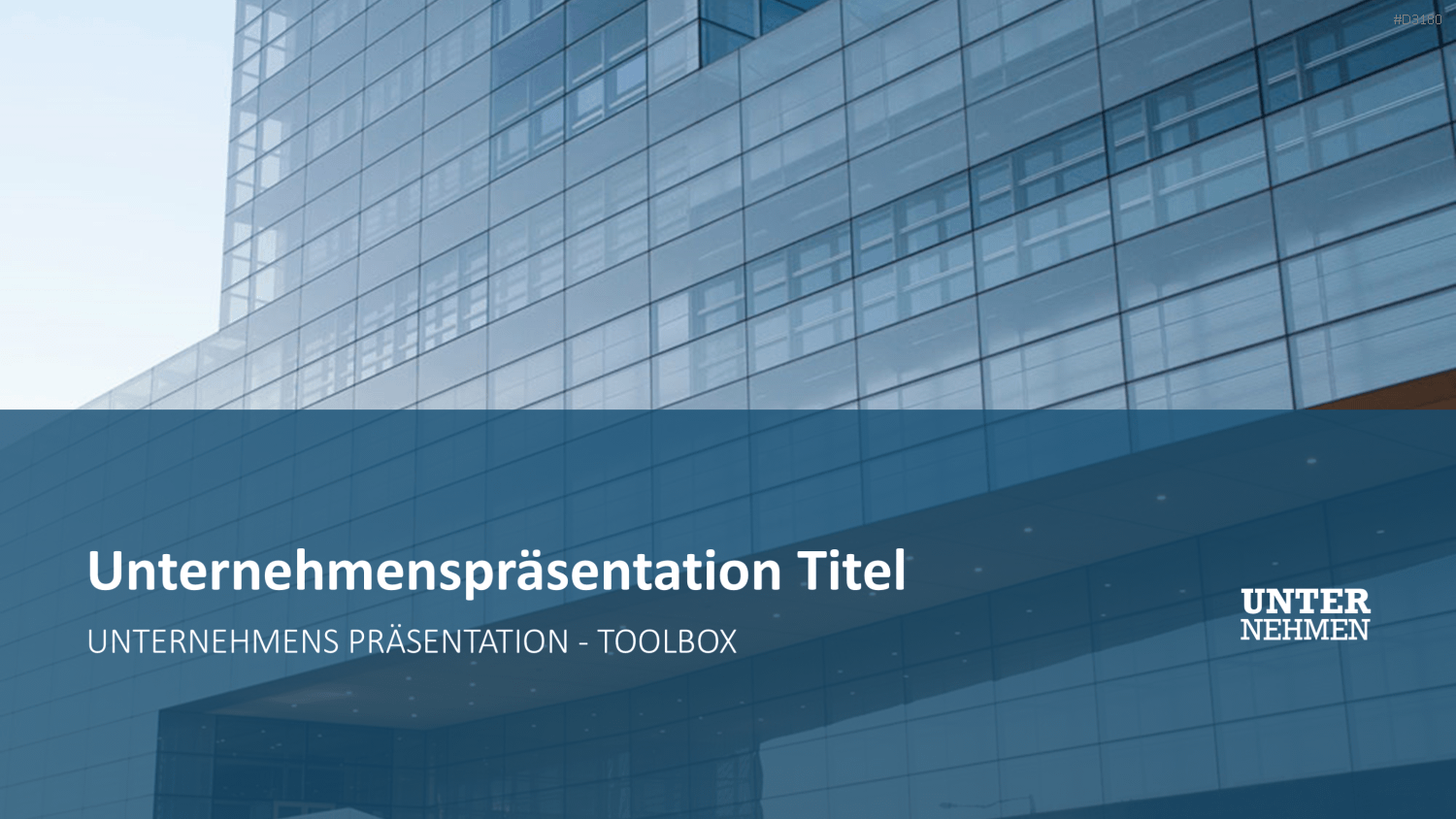 Unternehmenspräsentation-Toolbox PowerPoint-Vorlage