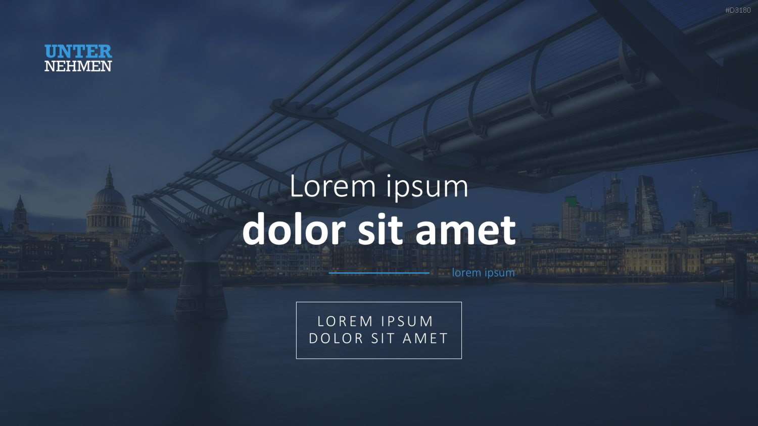 Unternehmenspräsentation-Toolbox PowerPoint-Vorlage