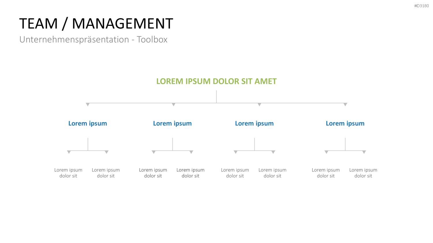 Unternehmenspräsentation-Toolbox PowerPoint-Vorlage