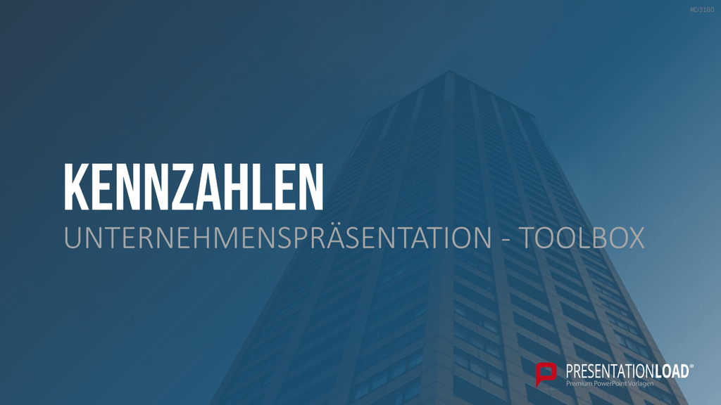 Unternehmenspräsentation-Toolbox PowerPoint-Vorlage