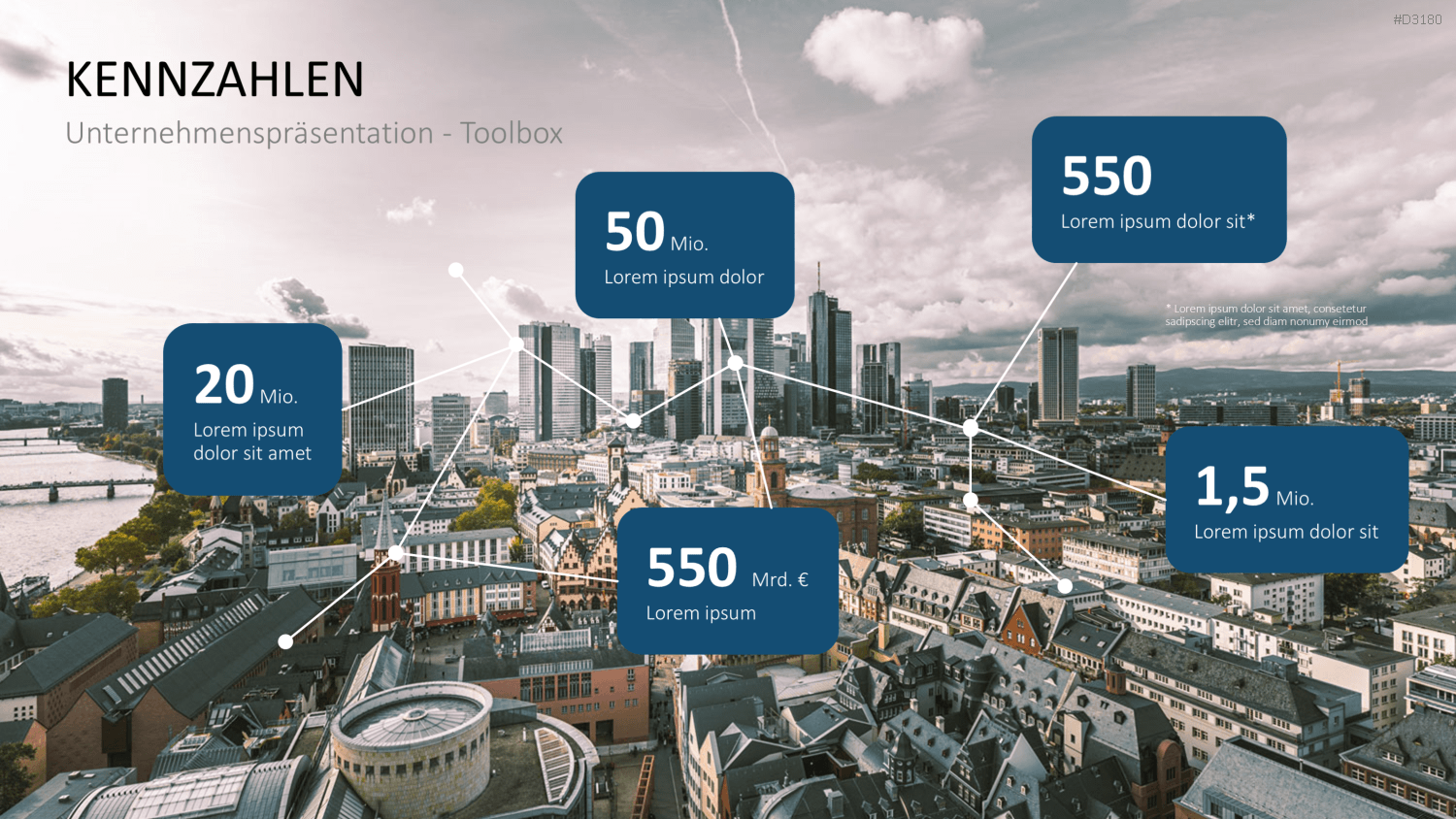 Unternehmenspräsentation-Toolbox PowerPoint-Vorlage