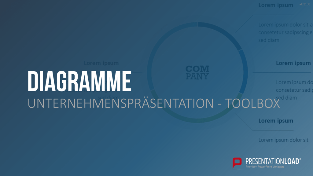 Unternehmenspräsentation-Toolbox PowerPoint-Vorlage