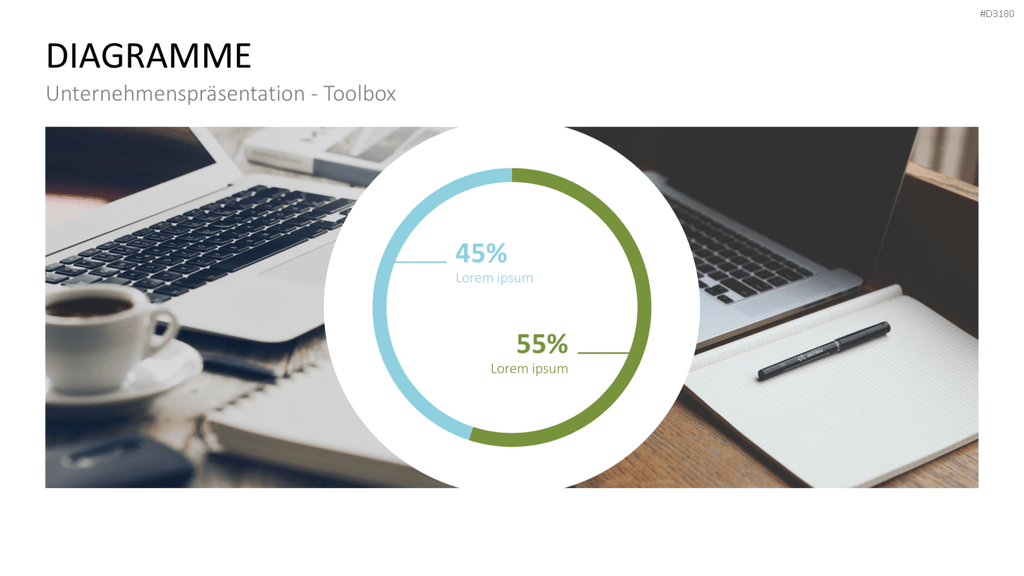 Unternehmenspräsentation-Toolbox PowerPoint-Vorlage