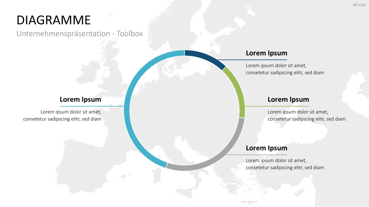 Unternehmenspräsentation-Toolbox PowerPoint-Vorlage