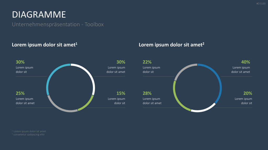 Unternehmenspräsentation-Toolbox PowerPoint-Vorlage