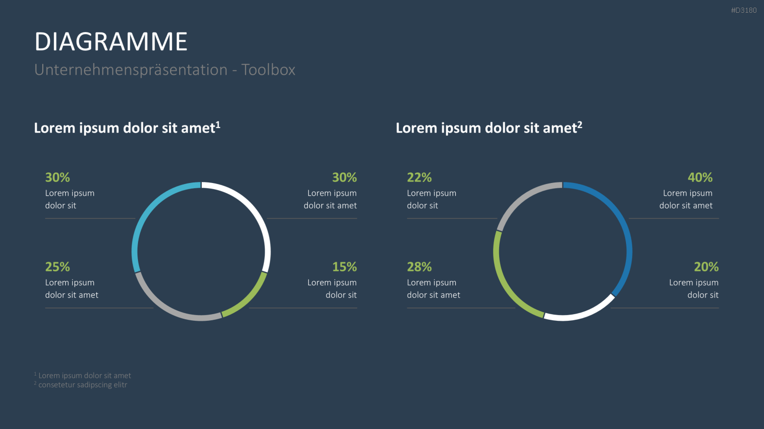 Unternehmenspräsentation-Toolbox PowerPoint-Vorlage